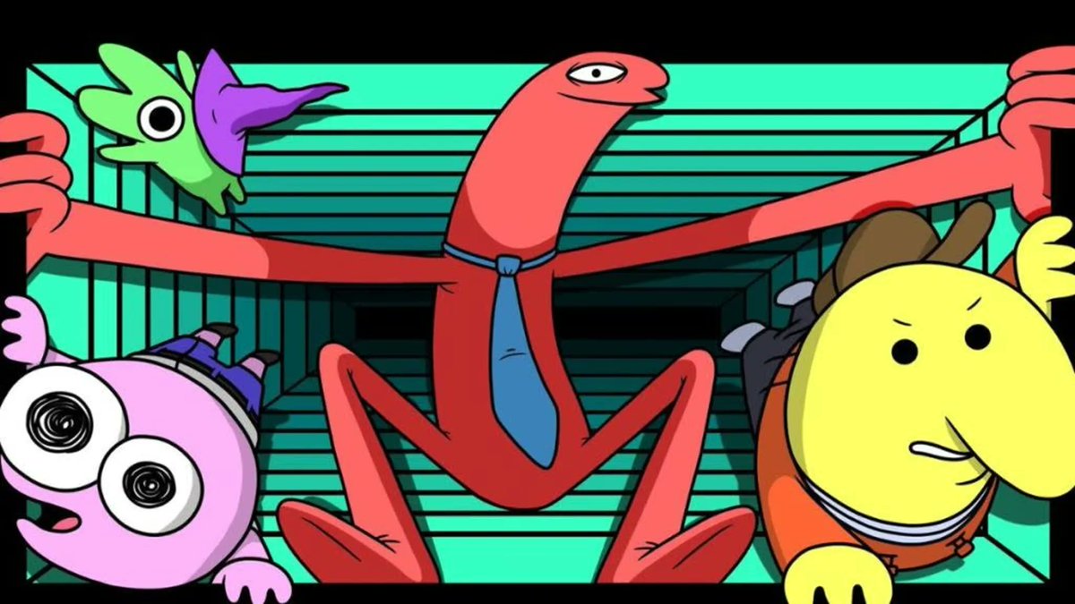 ToonHive's tweet image. The remaining two ‘Smiling Friends’ Season 3 episodes, “Friend-Bot” and  “Charlie's Uncle Dies and Doesn't Come Back”, will release on April 12th on Adult Swim.

These episodes are confirmed to be the show’s last according to co-creators Zach Hadel and Michael Cusack.