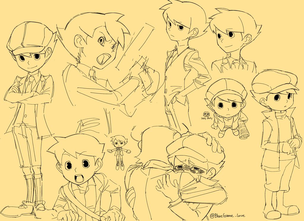 BlueGame_love's tweet photo. #レイトン教授
#professorlayton
画不动了 https://t.co/hNXayibw6O