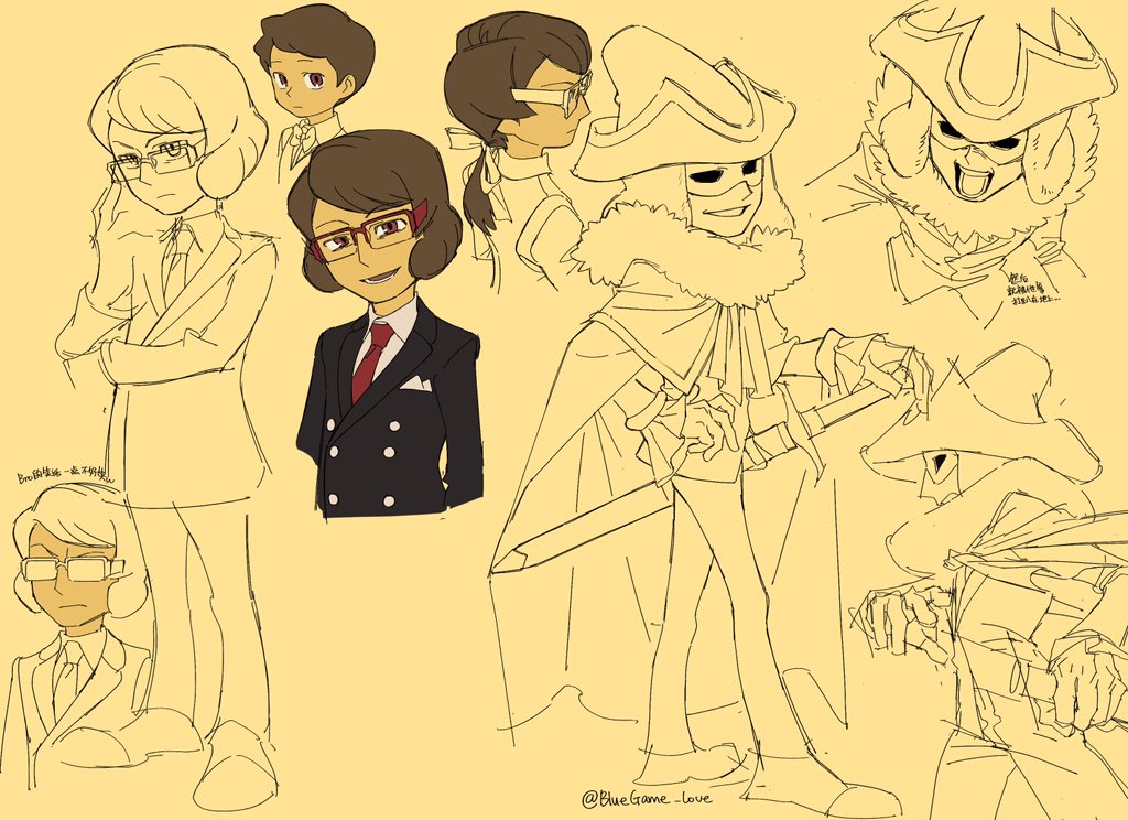BlueGame_love's tweet photo. #レイトン教授
#professorlayton
画不动了 https://t.co/hNXayibw6O