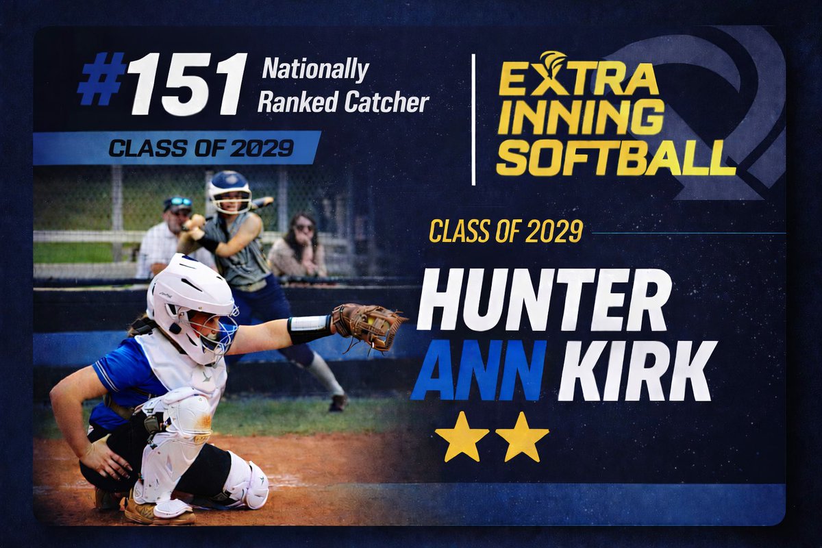 Pepper_2029's tweet image. 2026 EIS National Rank!!!! Thanks again @ExtraInningSB for the continued support.

Excited to see what the future holds🙏

@_etowahsoftball @StarsNatRoy29 @starsnationalfp 

#catcher #rank #prospect #softball