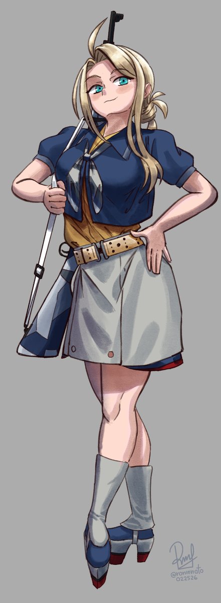 Essex-class USS Wasp
#KanColle #艦これ #KancolleUS