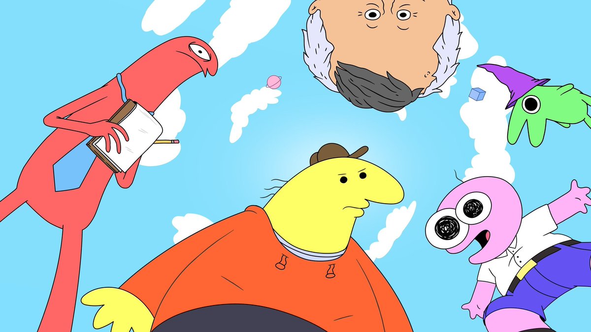 geekversez's tweet image. Os criadores de 'Smiling Friends' revelaram que a série chegará ao fim na 3ª temporada.

Dois episódios inéditos serão lançados futuramente para encerrar a série.