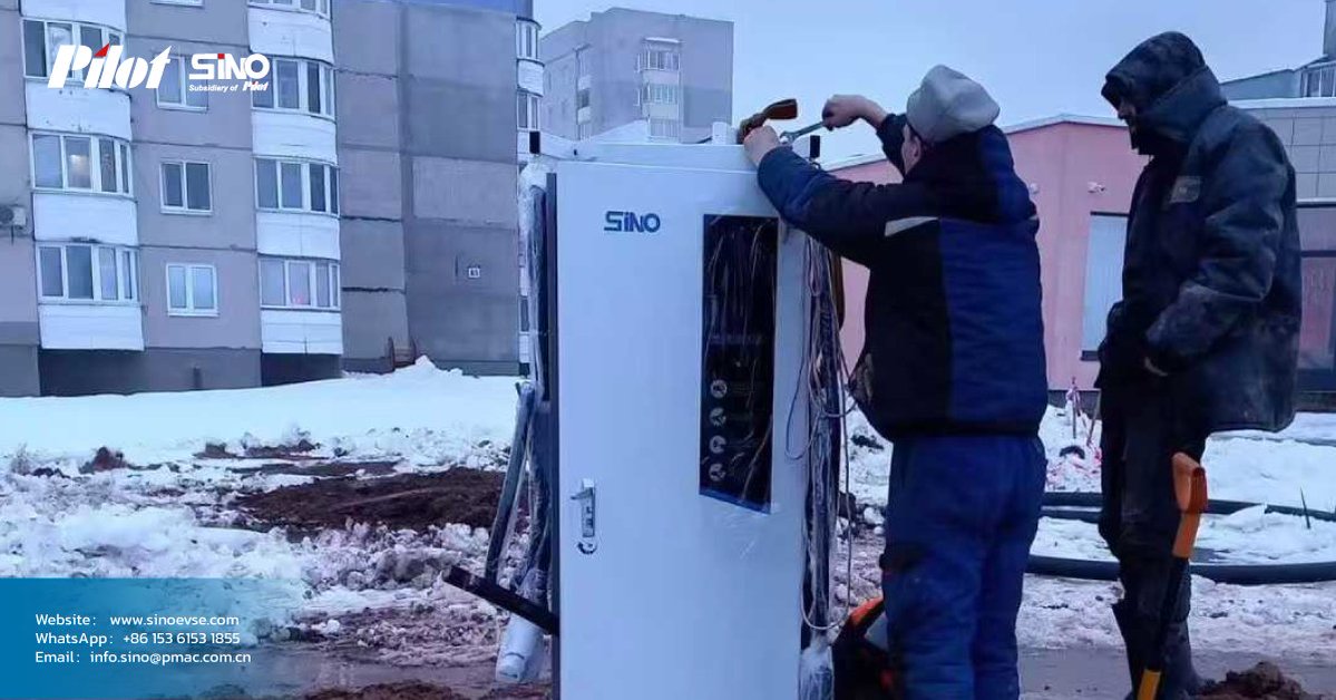 ⚡ Cold Weather? No Slow Charging. ❄️

SinoEnergy’s #DCfastchargers deliver reliable power in snow and ice. Built for all-weather resilience, our stations keep EVs moving anywhere, worldwide.

Need a partner you can count on? Let’s connect: 📩 info.sino@pmac.com.cn