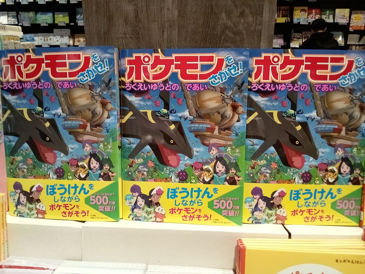 ポケモンをさがせ！ろくえいゆうとのであい』 大人気！ポケモンの