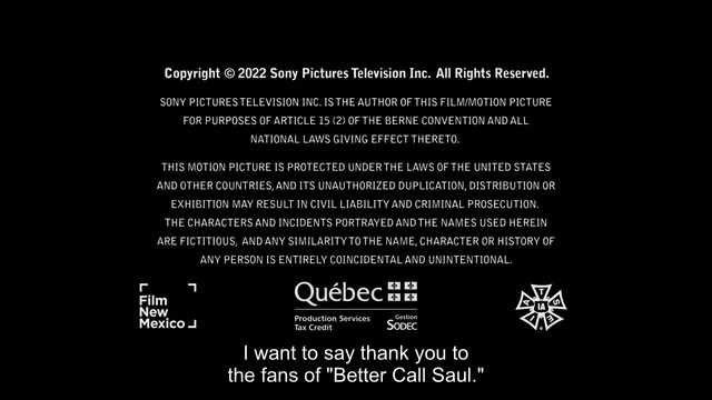 Every Better Call Saul Frame In Order tweet media