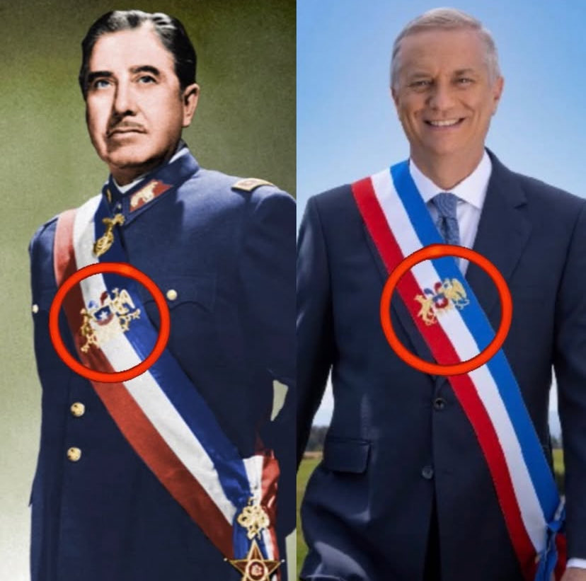 y aun asi hay gente que dice que este weon no es pinochetista xd