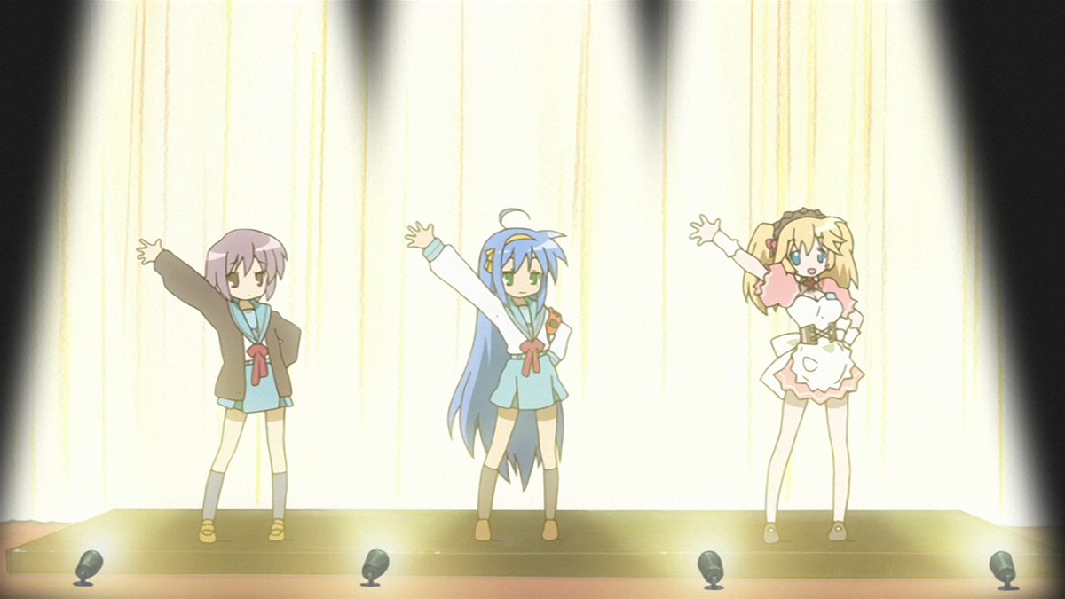 Se siente medio como un pecado estar viendo Lucky Star sin haber visto Haruhi Suzumiya