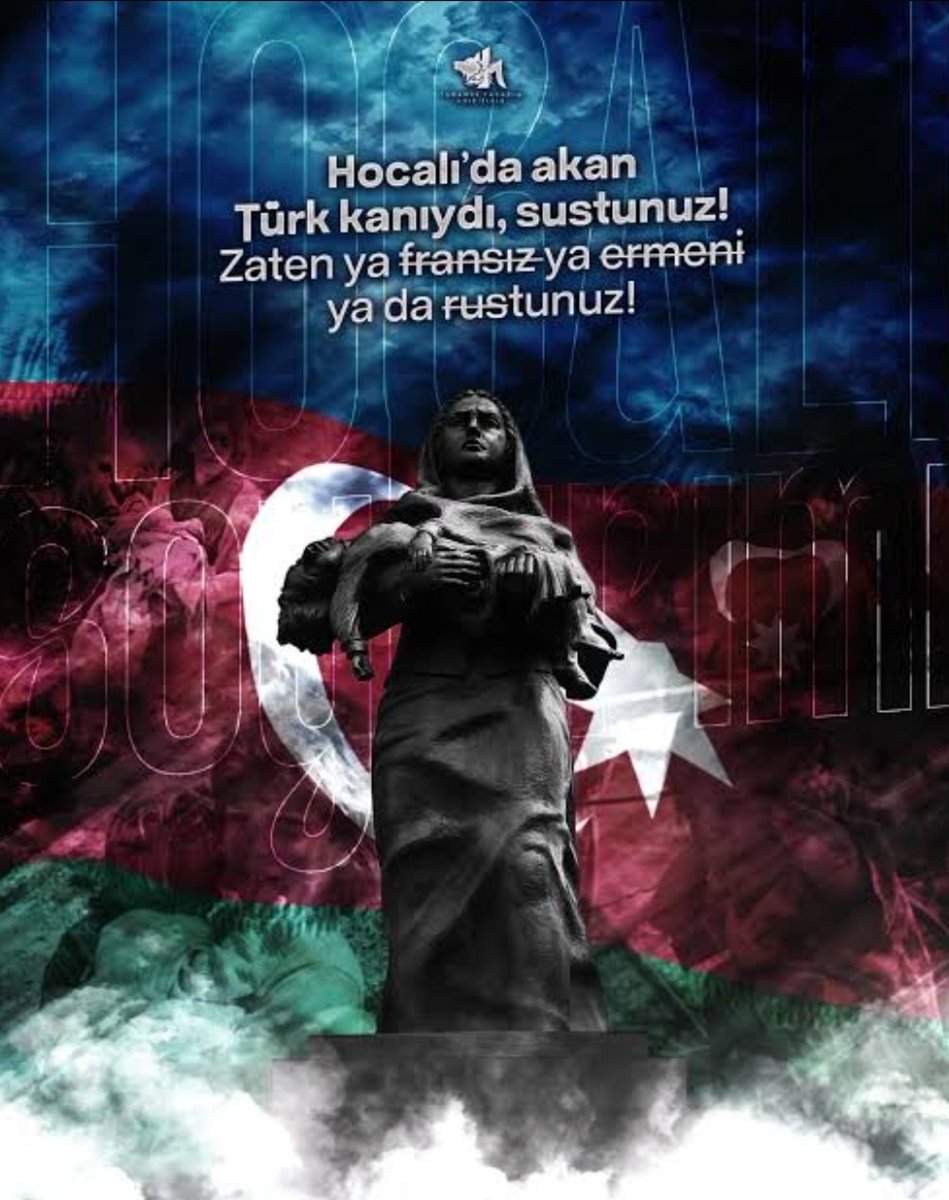 Unutmadık, Unutmayacağız, Unutturmayacağız!
#HocaliKatliami 
#26Şubat1992