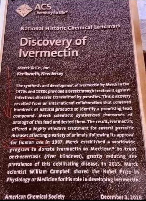 REMEMBER WHEN the Media laughed and said ivermectin was ONLY for horses and cows? THEY KNEW it was made for people since 1987. 

Here’s what they didn’t tell you 👇

1 – It prevents the damage caused by drugs created using mRNA technology, blocks the entry of Spike Protein into
