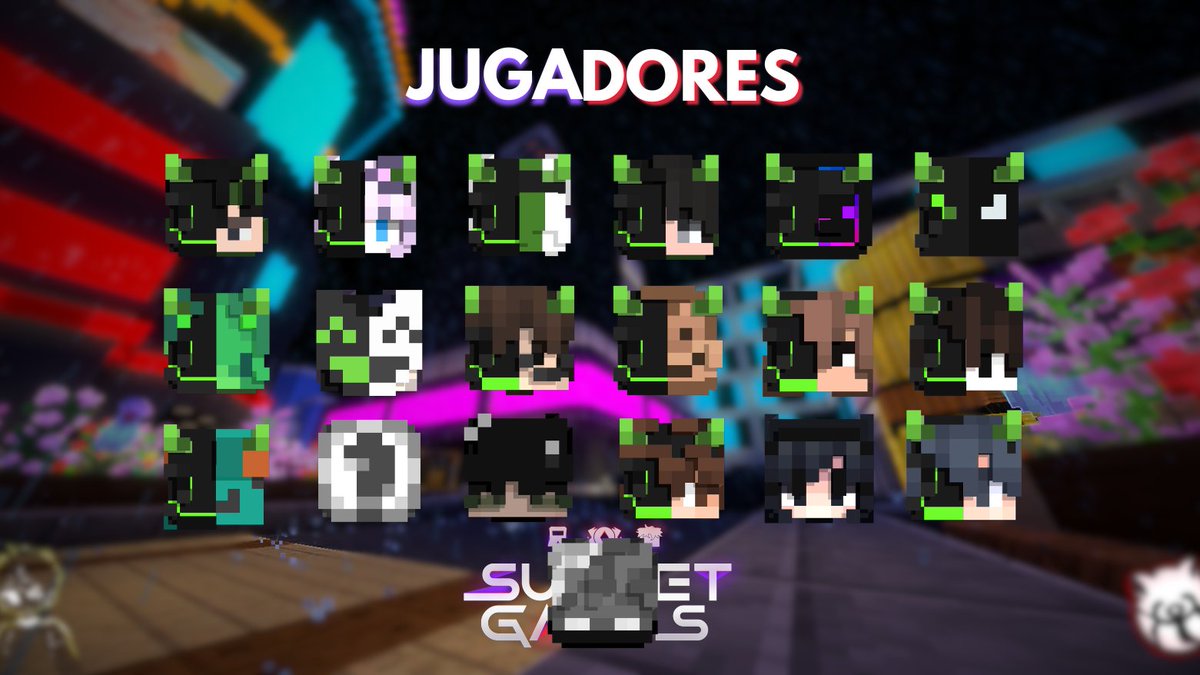 Estos son los temulianitos que pasaron al dia 2 de la repe de Sunset Games!!!!!