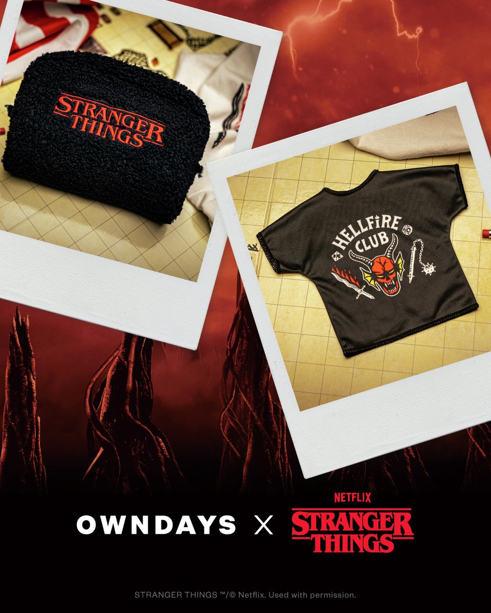 OWNDAYS × STRANGER THINGS オンラインストアで即完売したビンテージT