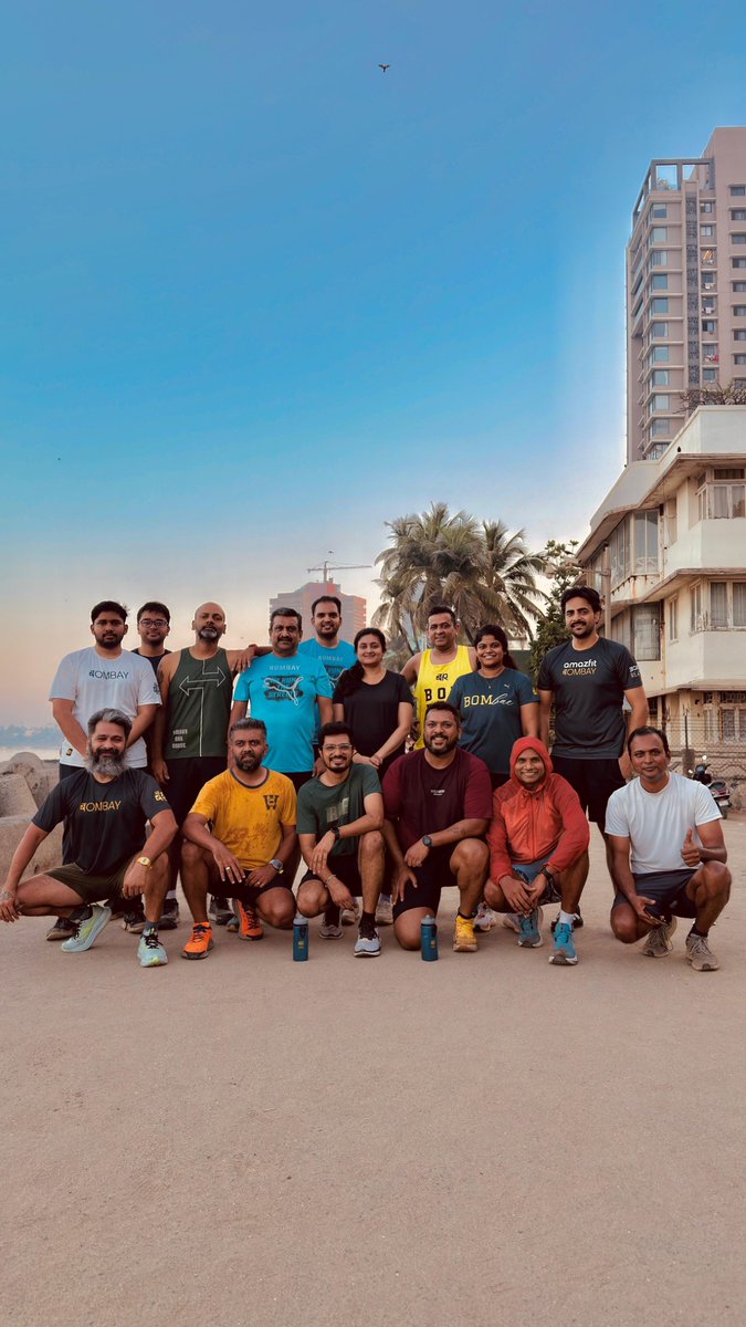BombayRunning's tweet image. Mid Week Run with the Crew…

#BombayRunning