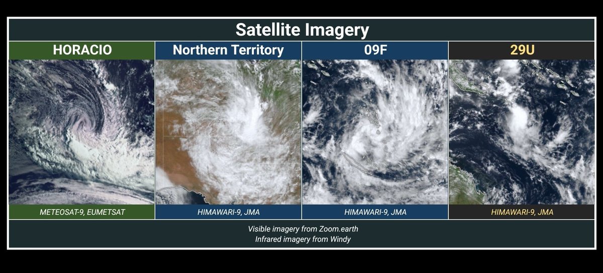 APGMeteorology's tweet photo. #APMetTWO 26D057
Global #TropicalWeather Outlook
February 26, 2026 @ 3:30 AM UTC

==

[TD] #09F (#98P): 35 mph, 55 kph / 999 mbar
Has likely developed into a tropical #cyclone over #Vanuatu, providing rainfall. Expected to intensify significantly as it turns and heads southeast. https://t.co/PkN1lkJwrY
