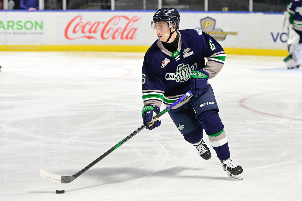 Vanek-tastic! His 100th WHL game tonight in Kelowna.