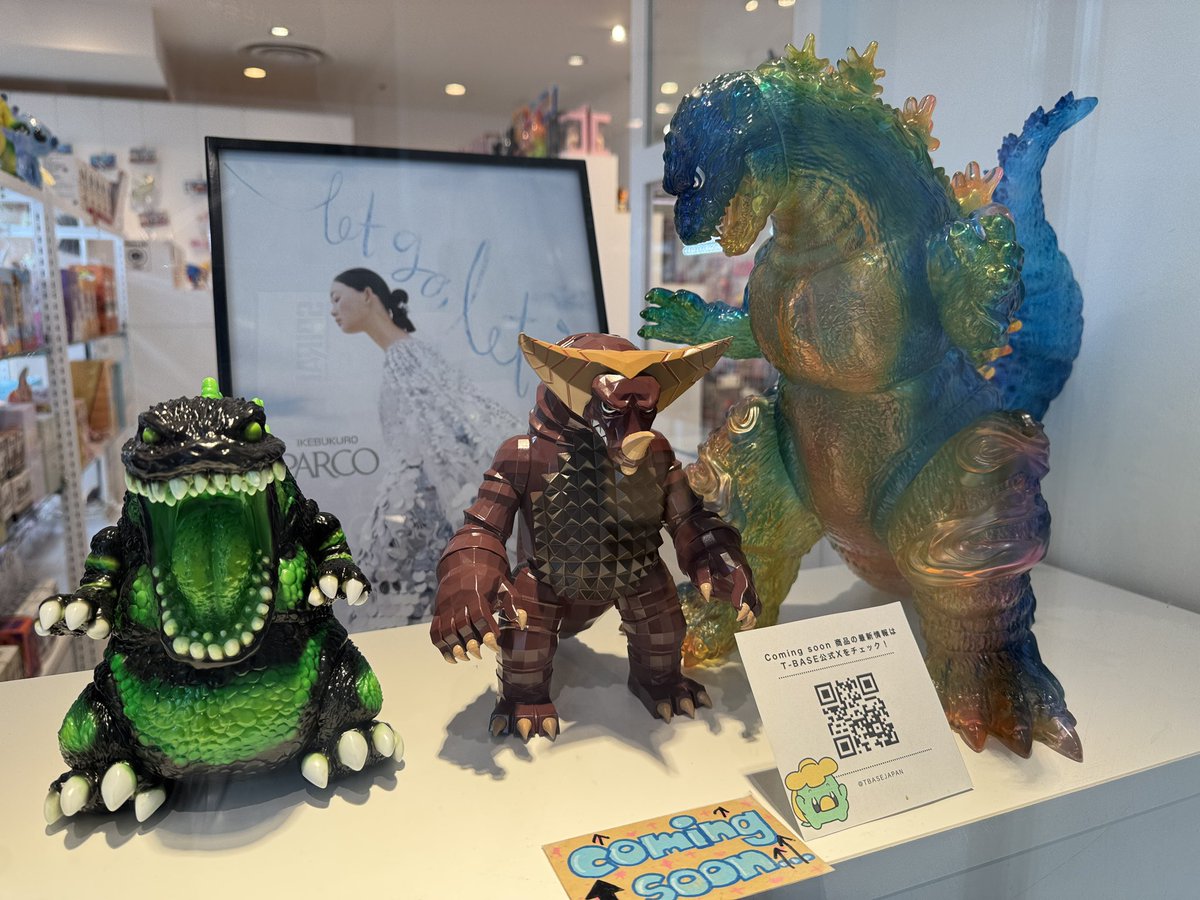 こんにちは🌞T-BASE池袋P'PARCO店です🦉

ゴモラのサンプルを店頭に展示いたしました🌟ぜひ店頭で実物をご覧ください👀❣️

本日も21時まで営業中です🈺

販売の詳細に関しては引用元のポストをチェック⬇️