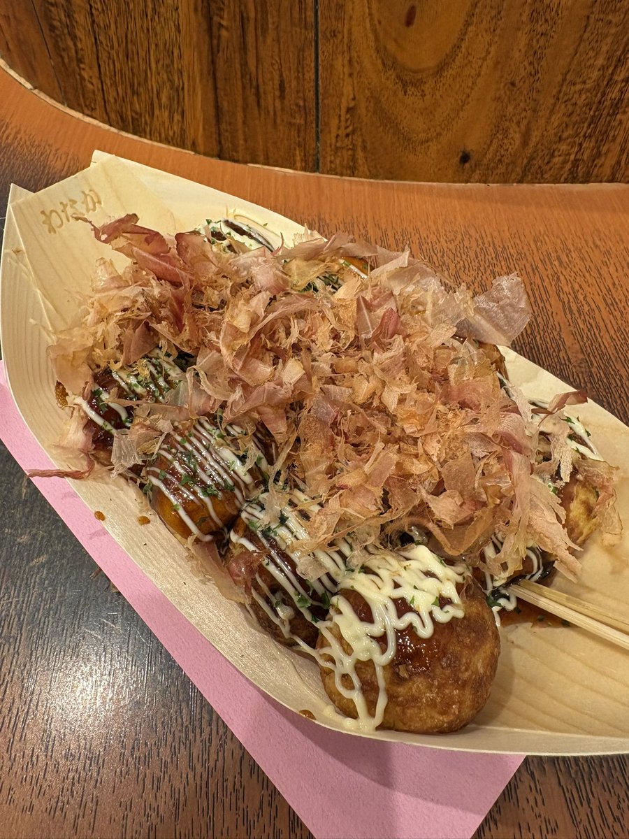 新大阪駅でわなかのたこ焼き