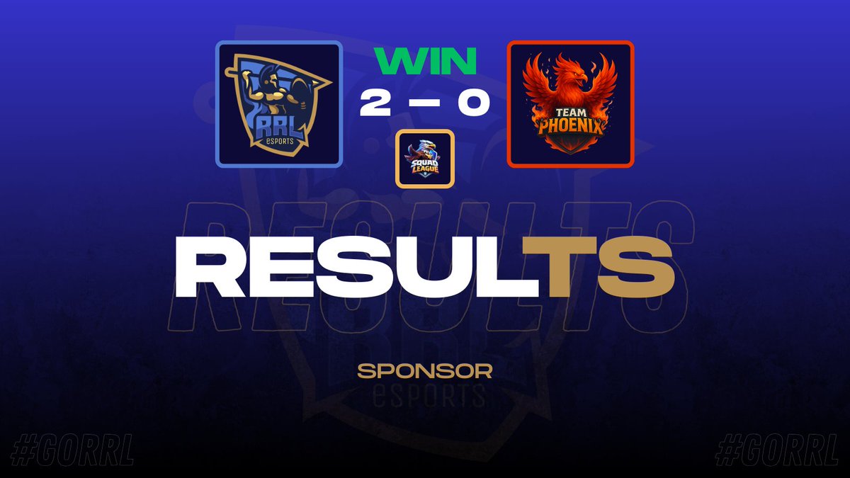 RRL_eSports's tweet image. VICTORIA! 🎉 

Conseguimos llevarnos una holgada victoria frente a @Team_PhoenixCR por la 2da fecha de la @SquadLeagueCR Premium!  

Destacados ⭐️
▫ @DReinoso38931 (MVP 🌟) 
▫ @_Itachi_Cr 
▫ @pancho0704

¡A seguir así, equipo!

#GoRRL