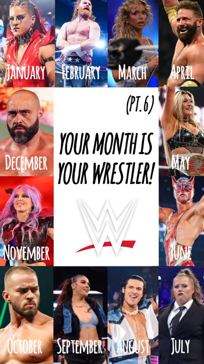 YOUR MONTH IS YOUR WRESTLER! (PT.6)