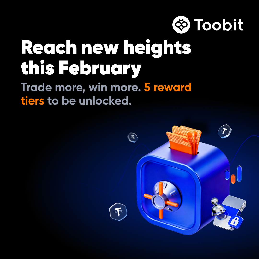 Reach new heights with copy trading! 🏆 Trade more and earn up to 100 USDT in Trial Funds by climbing the rewards ladder. Start today! 💥

More 👉  bit.ly/4033mqp

#Toobit #Crypto #CopyTrading