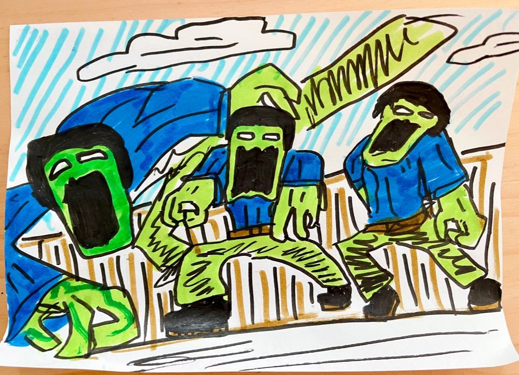 本日の知らんがな。
小3
「どのゾンビが一番強そう？」