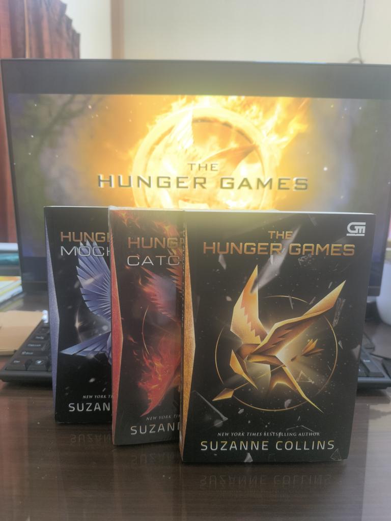 bacaankasma's tweet image. Koleksi terbaru 🥰
#hungergame 
#BookRecommendations 
#booktwt 
@fiksigpu @bukugpu