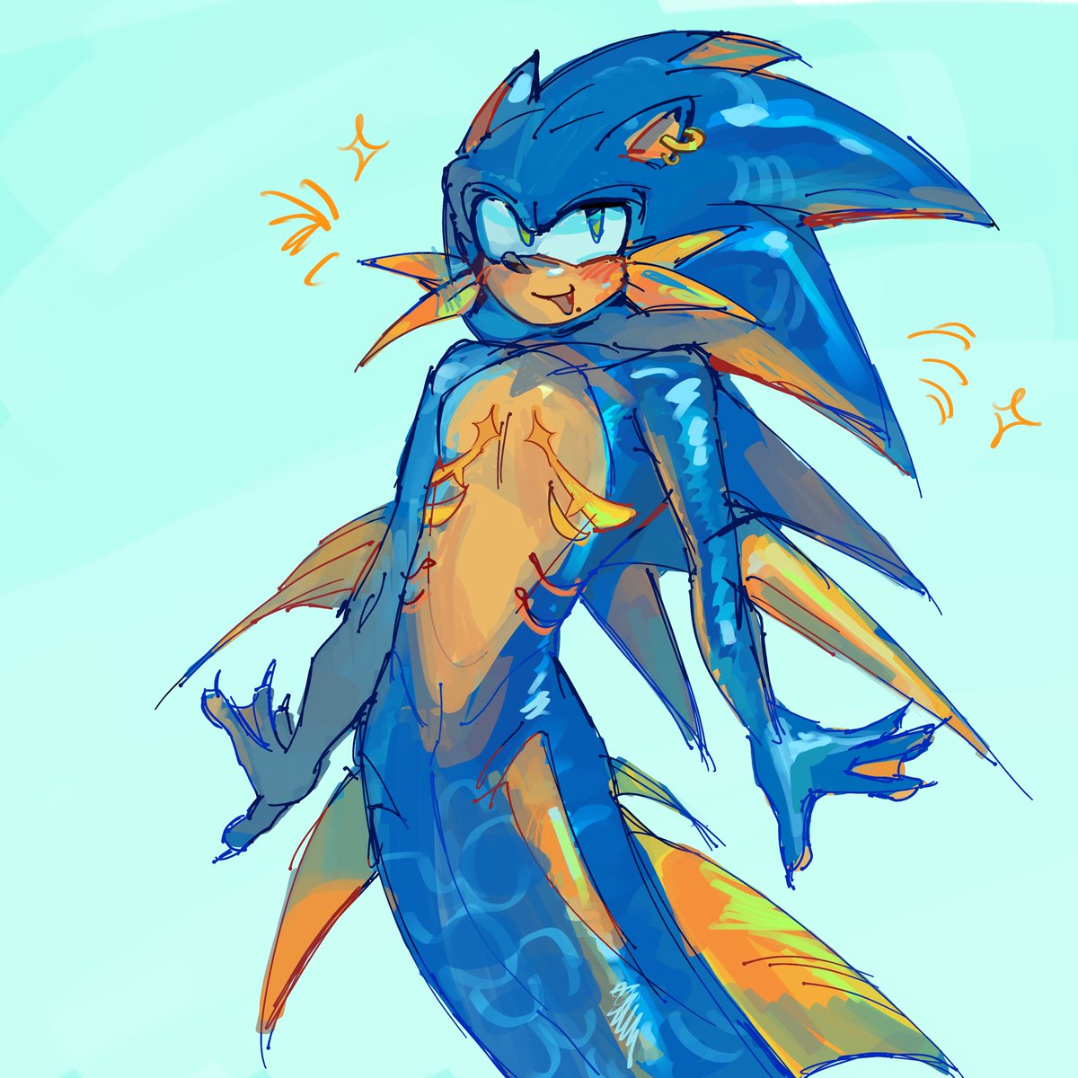 Lycheetigerz's tweet photo. Made som fish today!!! Been on a mermaid/siren kick lately
#SonicTheHedgehog #ShadowTheHedgehog #sonadow #shadonic #feesh https://t.co/gCRtlpsd9T