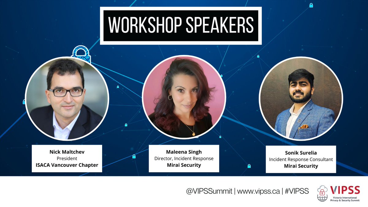 Victoria International Privacy & Security Summit tweet media