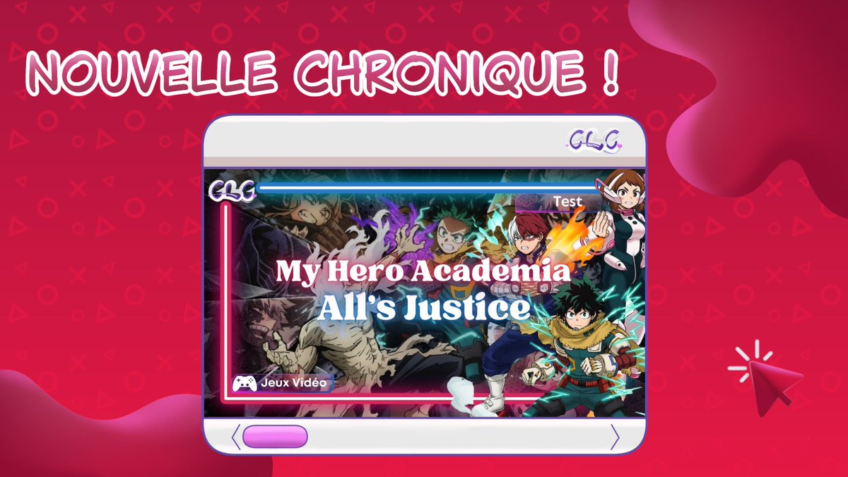 GeeksByGirls's tweet image. Le #Jeu de #Combat #MyHeroAcademia : All’s Justice est bon grâce à ses modes ✨
Mais côté Histoire et rapport qualité-prix, on aurait aimé plus 🙏🏻

Notre avis 👉🏻 geeksbygirls.com/my-hero-academ…

❤ @Marion_hmb @BandaiNamcoFR @AgenceLu61
#JeuxVidéo #Gaming #GamingNews #GamingReview #GBG
