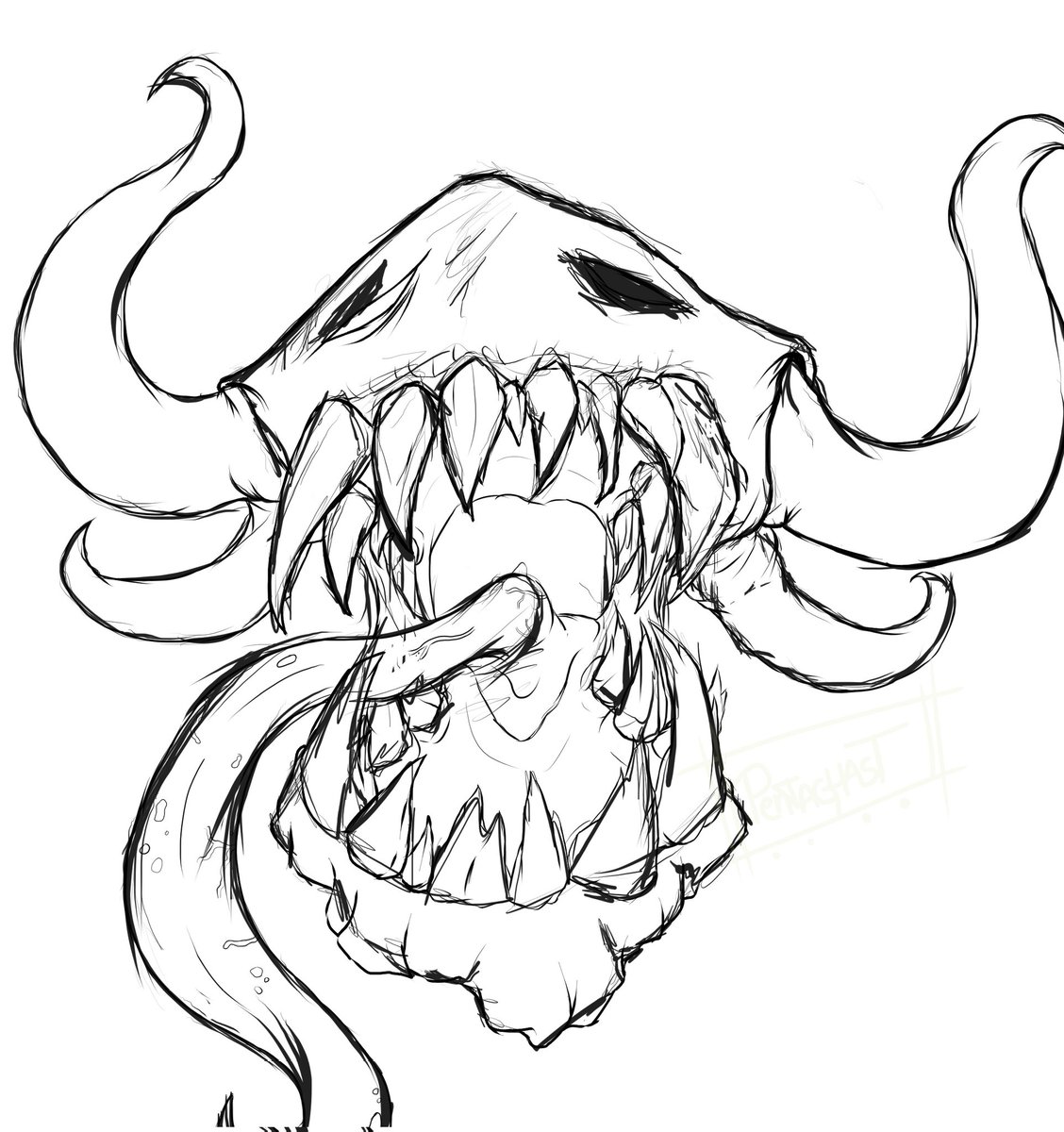 notPentaghast's tweet photo. Necesito dejar de dibujar monstruos y practicar anatomía y perspectivas 😅

#artmoots #artistsontwitter https://t.co/ZHZW9uqaJh