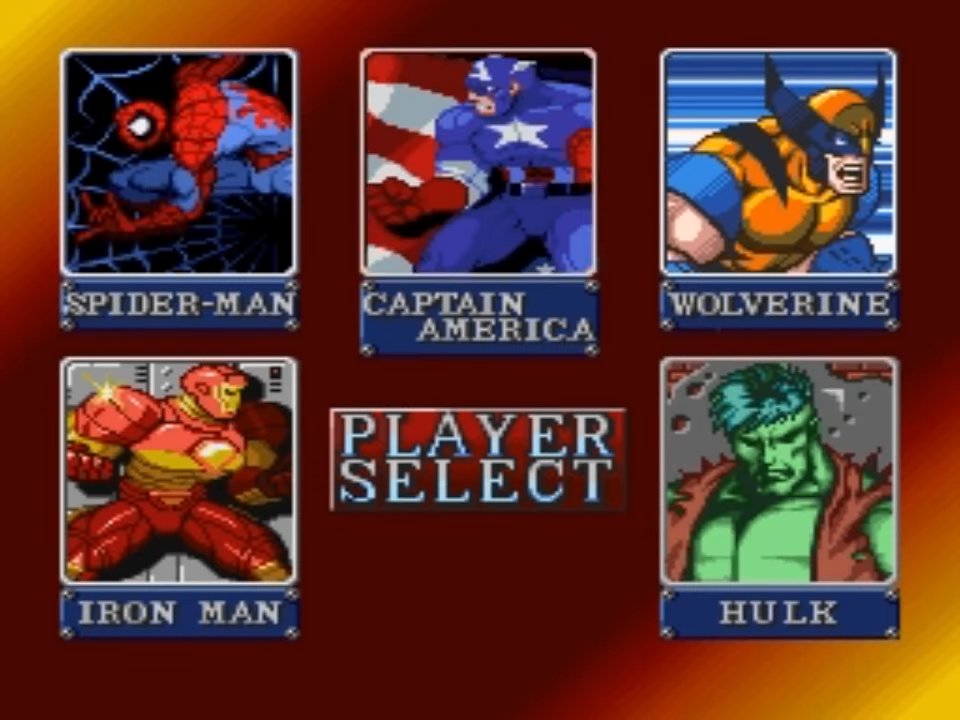 SEGAのスパイダーマンや X-MEN 2 Clone Wars なんかは入ってないので、Vol.2 があるんじゃないかと思ってます。

もしあったら CAPCOMのX-MEN・MSH も収録してほしいですね 🤤