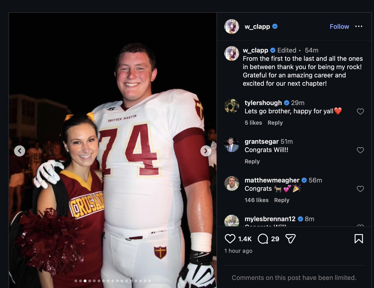 nick_underhill's tweet photo. Will Clapp announces he is retiring from the NFL. https://t.co/wGldPsLrb9