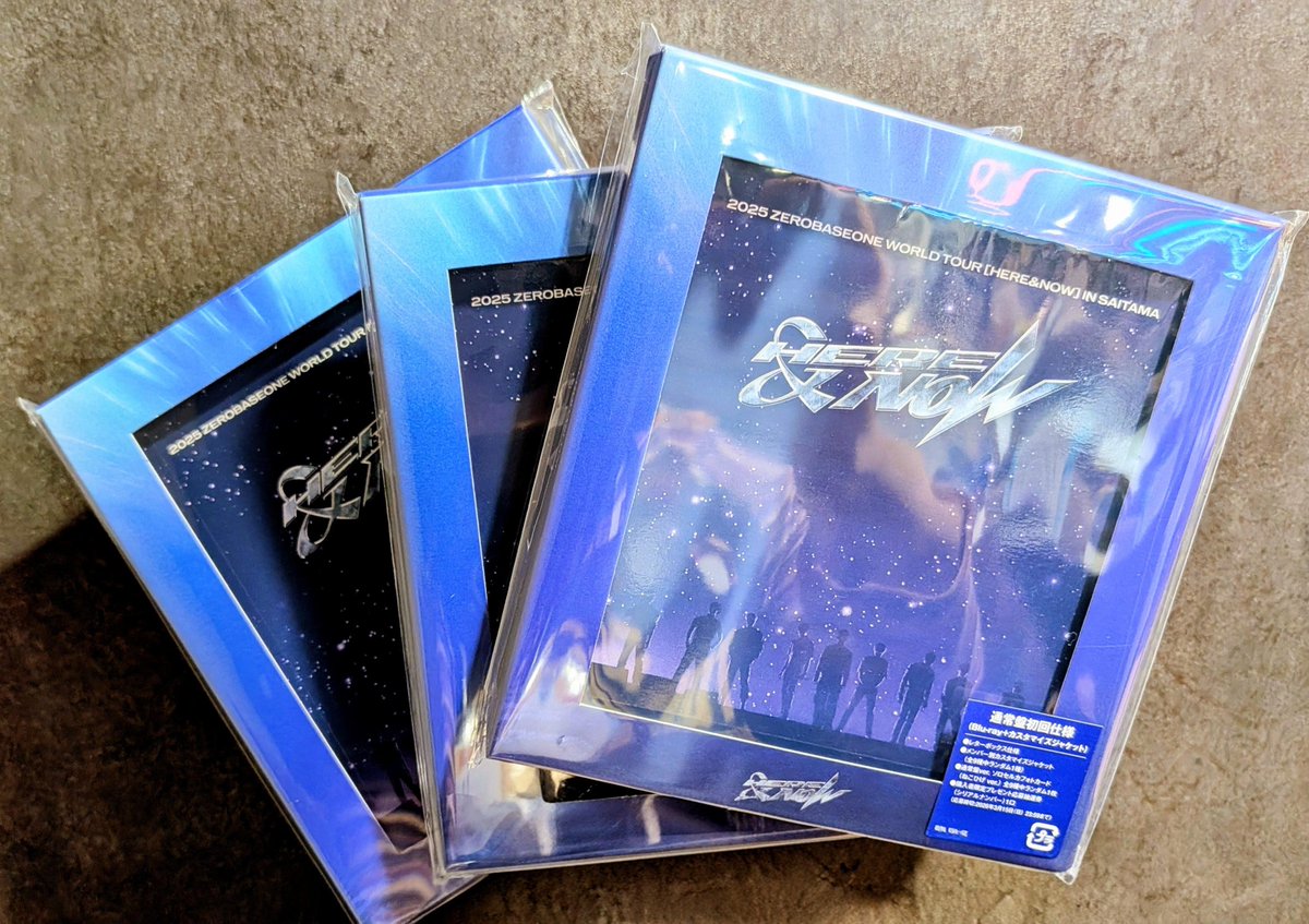 タワ渋kpop】 #ZEROBASEONE LIVE Blu-ray 『2025 ZEROBASEONE WORLD