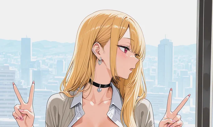 ダブルピース海夢ちゃん