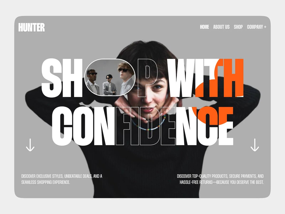 Hero section exploration