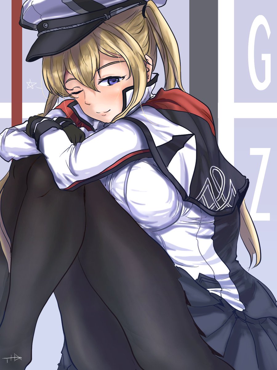グラーフ・ツェッペリン(艦これ) 「#唐突に5年前の絵を載せる見た人もやる クリスタ導入したてのグラーフ」|すらくすのイラスト