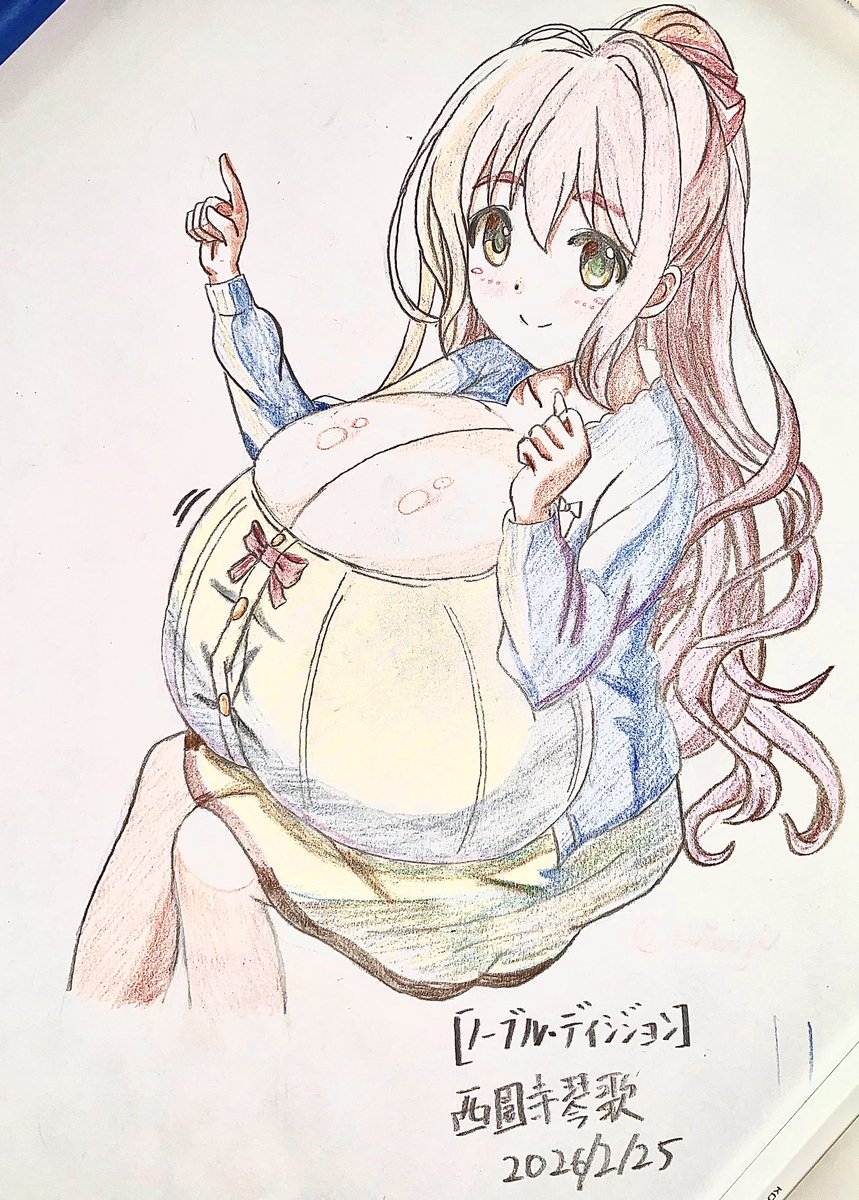 [ノーブル・ディシジョン]西園寺琴歌ちゃん
のアナログ模写 