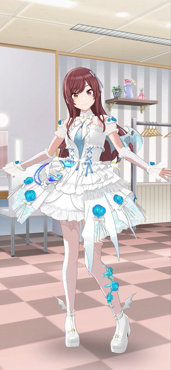 白悪魔風なーちゃん！