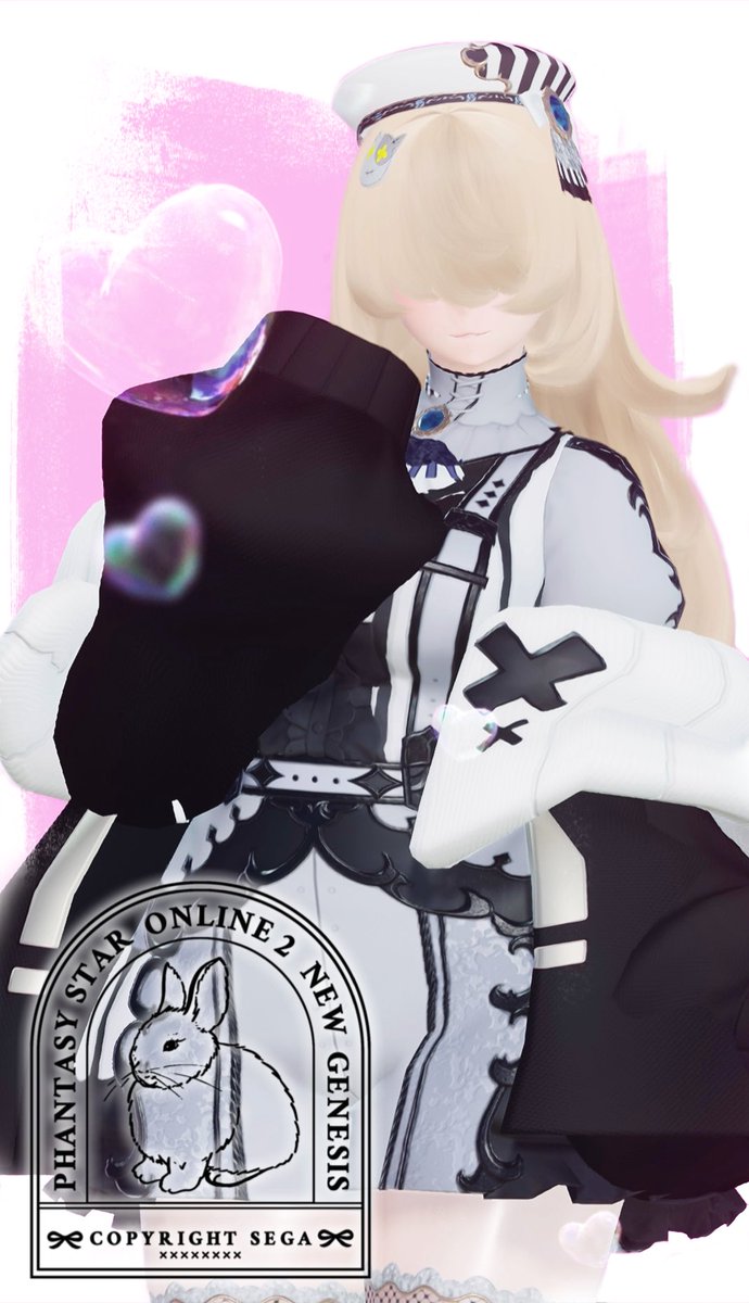 新スク最高に可愛い( *ˊᵕˋ*)️🩵
ちなみに没すすです…( °꒫° )
#PSO2NGS 
#PSO2NGS_SS 
#時雨ロゴ