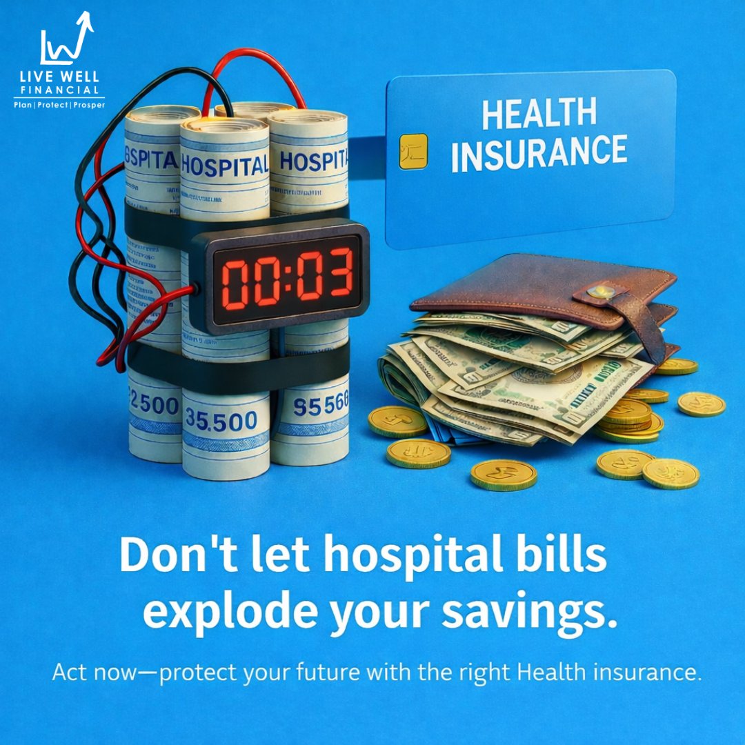 livewellfs's tweet photo. Medical emergencies don’t come with a warning—but hospital bills can severely damage your savings.

The right health insurance ensures that your hard-earned money stays protected while you focus on recovery, not expenses.

#healthinsurance #financialprotection #insurancematters https://t.co/eD1SnOc1Cv