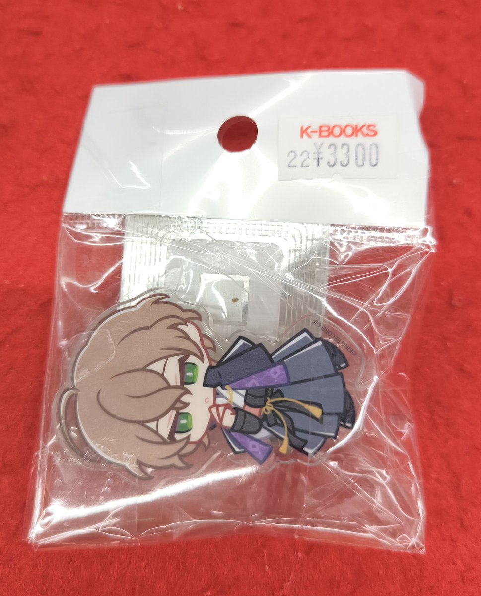 入荷情報】ヒプマイ ◇ちびキャラリング ・夢野幻太郎 入荷致しました