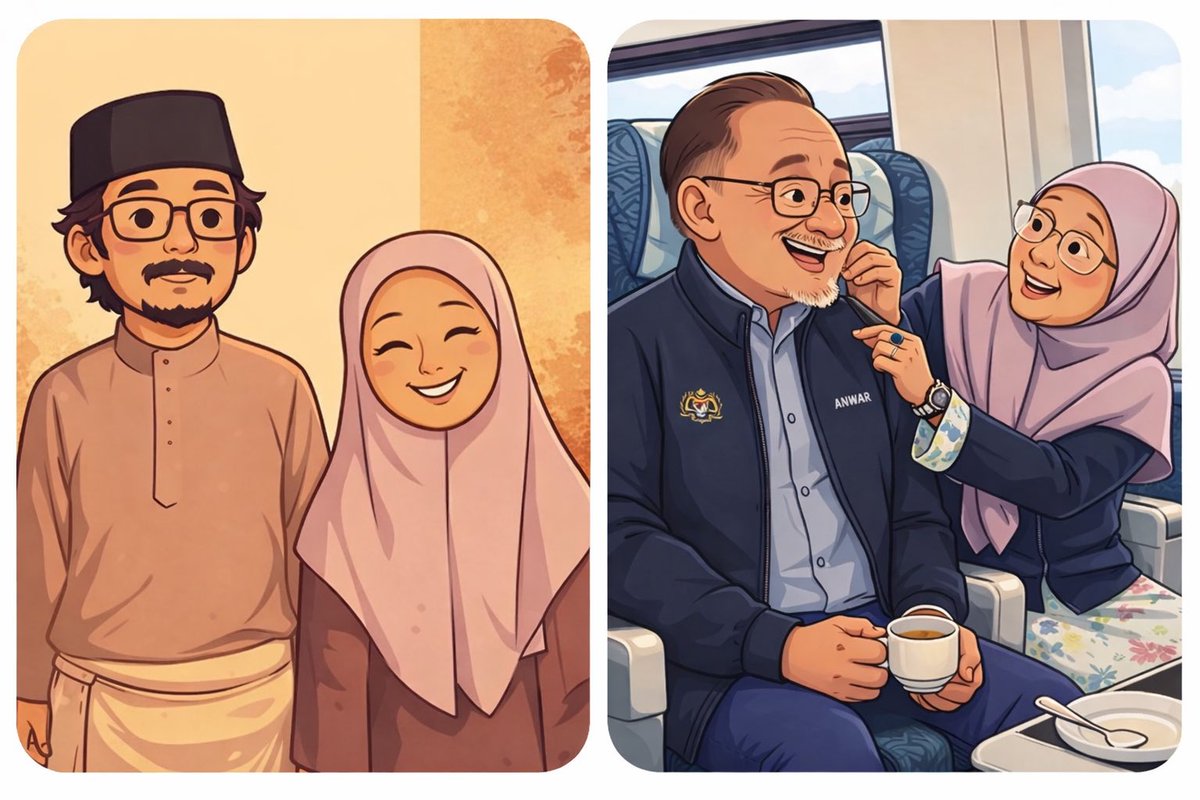 edyesdotcom's tweet photo. Happy Anniversary ke-46 buat DS @anwaribrahim dan Azizah..

PMX quote kepada Azizah: CINTA hati yang setia mendampingi dalam setiap suka dan duka.

Dengan hashtag #SampaiSyurga fuhhh bersemutlah https://t.co/k7VU0OYgGP