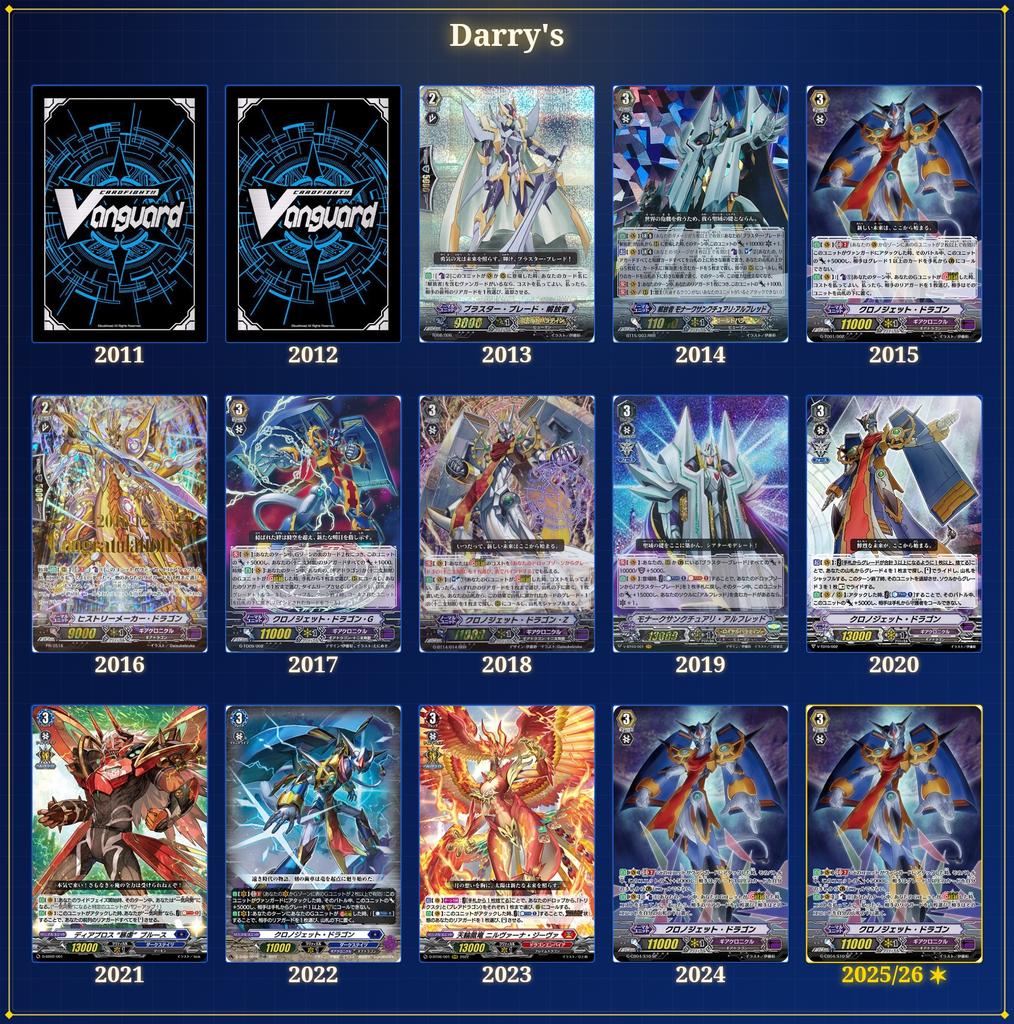 Happy 15th Birthday 🎂 

#ヴァンガード #VG15th 
#ヴァンガード15周年