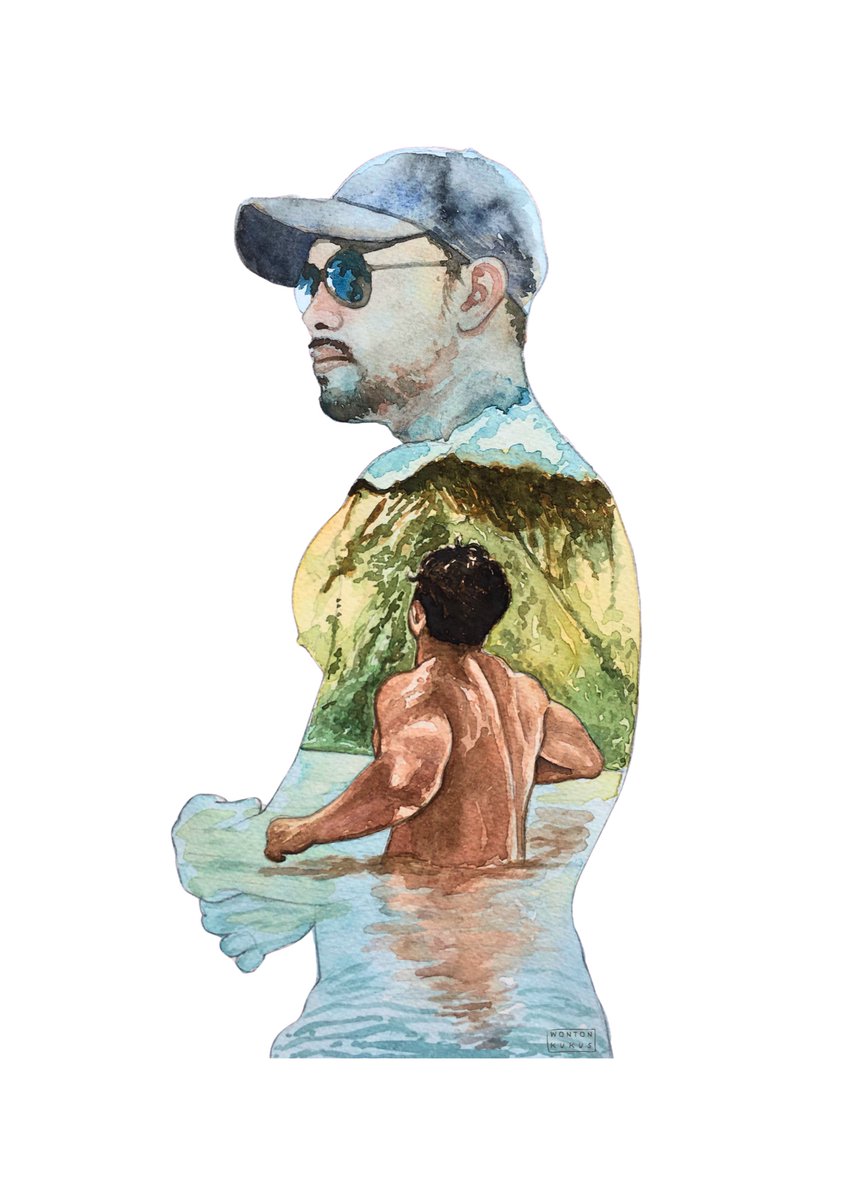 wontonkukus's tweet photo. Hi, I'm Indonesian and I like drawing men in double exposure. 🇮🇩🌱🏞️🏝️ https://t.co/j4Q06NB7gK