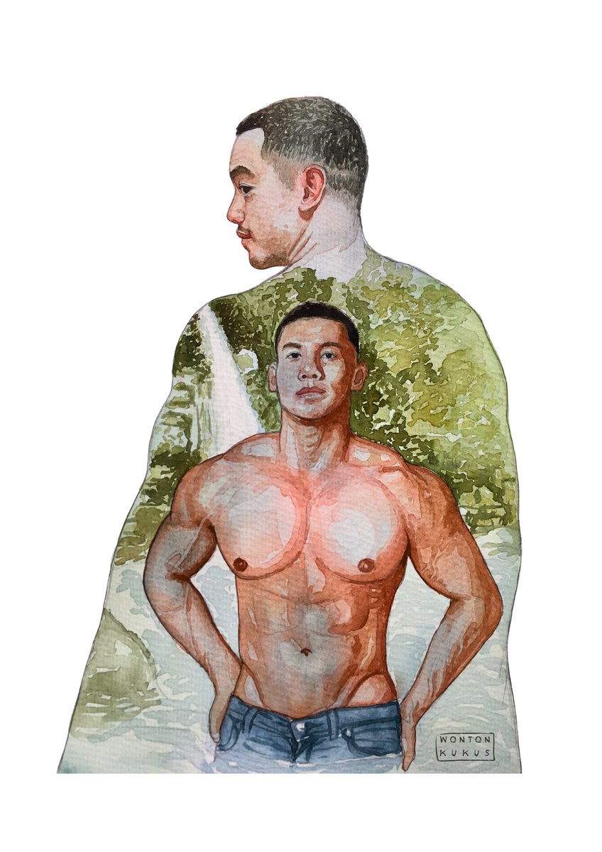 wontonkukus's tweet photo. Hi, I'm Indonesian and I like drawing men in double exposure. 🇮🇩🌱🏞️🏝️ https://t.co/j4Q06NB7gK