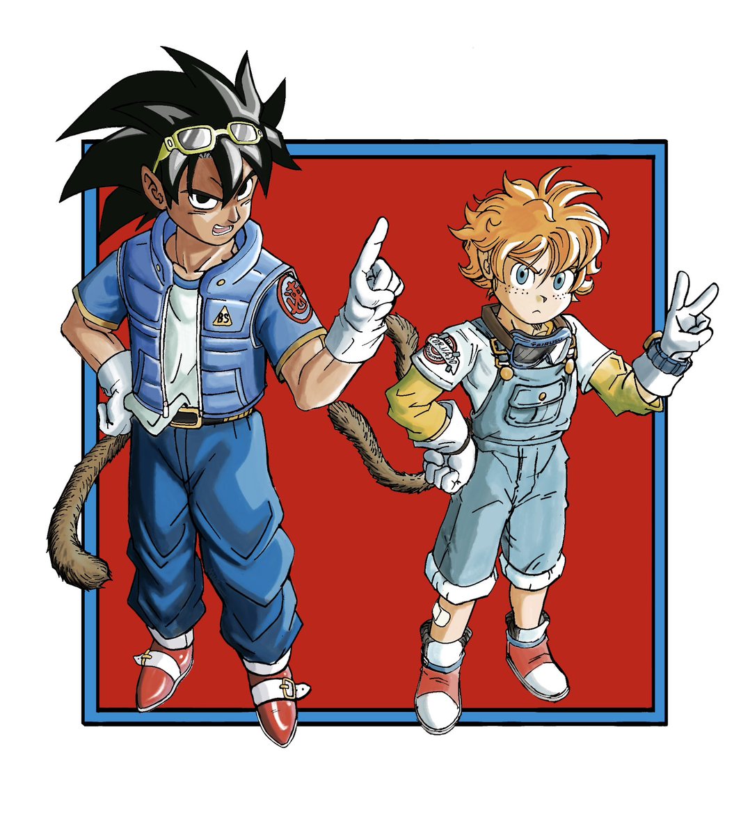 Sonic and Tails if they had ESENCIA