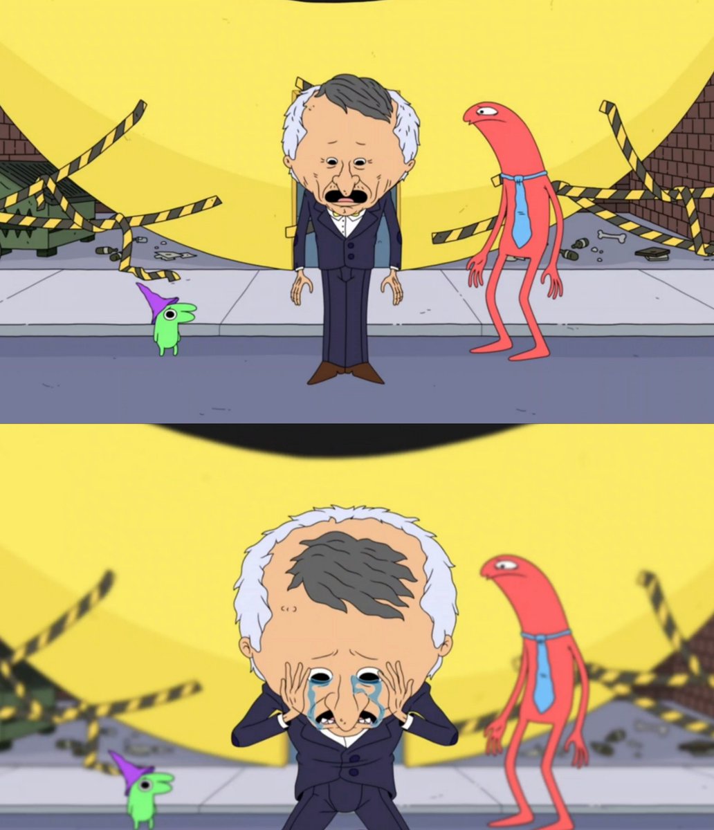 No puedo creerlo... en verdad murieron, mis chicos...

¡SMILING FRIENDS SE ACABÓ!