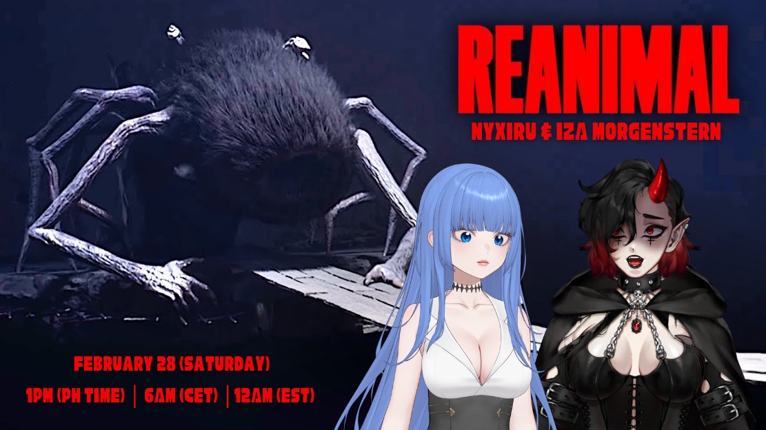 Iza Morgenstern 💀 Reaper VTuber // On VGen tweet media