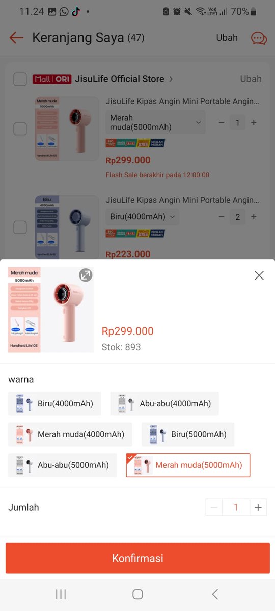 _marchgo's tweet photo. PO Handfan Portable Jisulife 10s &amp; 10 

Type 10s 🔋5000mah ada 4pcs
 💸170k/each (harga asli masi 300k)

Type 10🔋4000mah ada 4pcs 
💸125k (harga asli masi 223k)

📍Bekasi
✅️Grup Order
✅️Rejastip/Dropship Welcome
💯ORI &amp; Trusted

https://t.co/0ApdvXYdXf https://t.co/X6Lq67sAJ2