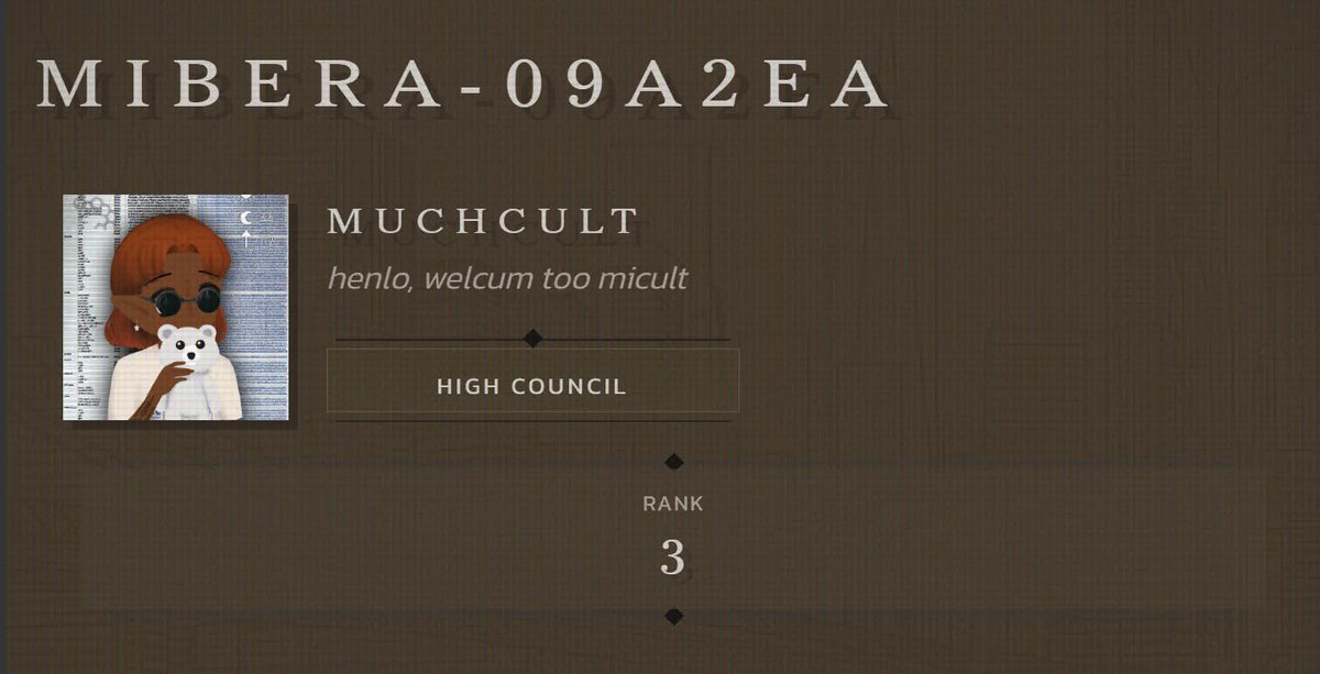 mi mibera cult cult tweet media