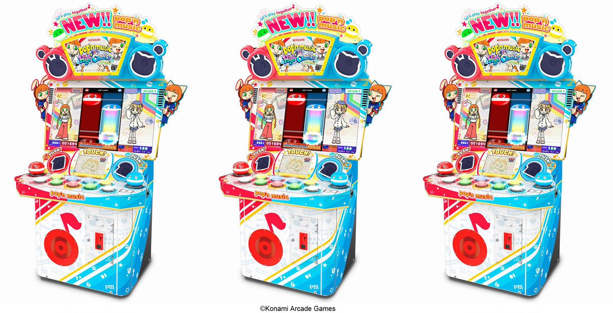 약 13년만의 pop'n music 신기체

⸝‧˚₊*̥ ✶⋆⸝‧˚₊*̥ ✶⋆⸝‧˚₊*̥ ✶⋆⸝‧˚₊*̥ ✶⋆

　      '피카피카 팝군 모델'　

⸝‧˚₊*̥ ✶⋆⸝‧˚₊*̥ ✶⋆⸝‧˚₊*̥ ✶⋆⸝‧˚₊*̥ ✶⋆

입고 될 예정입니다.
입고 시기는 27일 저녁을 예상하고 있습니다.
설치 완료되는대로 재 공지 하겠습니다.